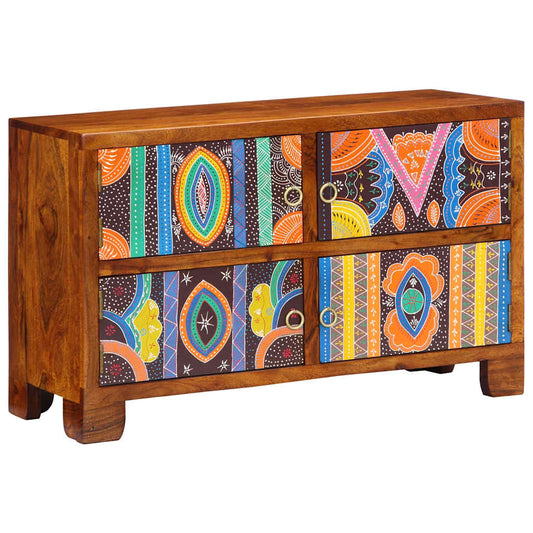Shoe Cabinet 90 x 35 x 55 cm Solid Acacia Wood Brown