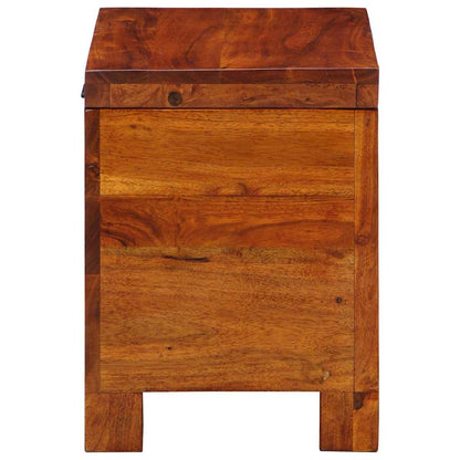 Storage Box Multicolour 50 x 30 x 40 cm Solid acacia wood