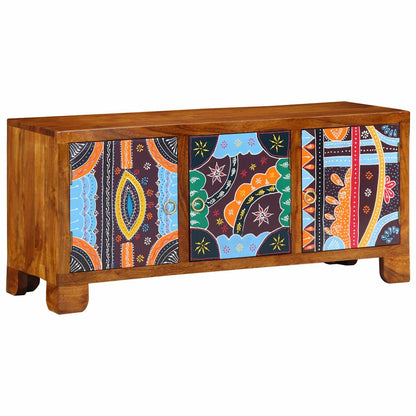 Shoe Bench Honey Brown 100 x 35 x 45 cm Acacia Solid Wood