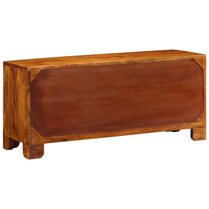 Shoe Bench Honey Brown 100 x 35 x 45 cm Acacia Solid Wood
