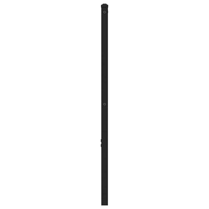 Replace Headboard Smoked Oak 120 cm Iron and Engineered Wood