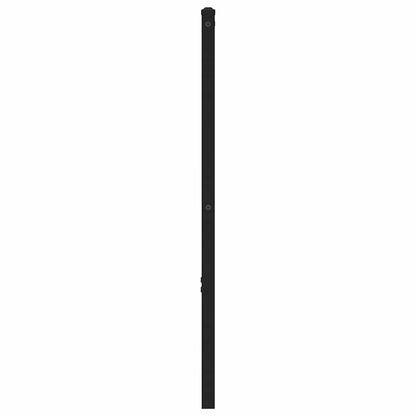 Replace Headboard Smoked Oak 193 cm Iron and Engineered Wood