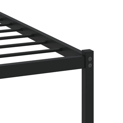 Bed Frame without Mattress with Headboard Brown Oak 75x190 cm Small Single