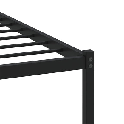 Bed Frame without Mattress with Headboard Brown Oak 80x200 cm