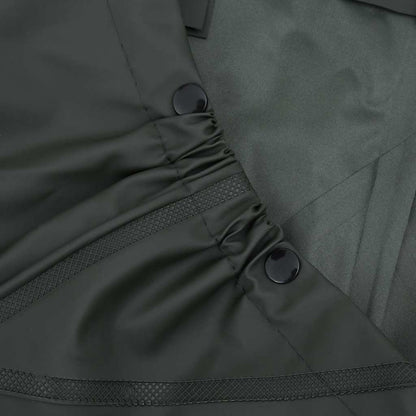 Chest Waders with Boots Dark Green Size 46