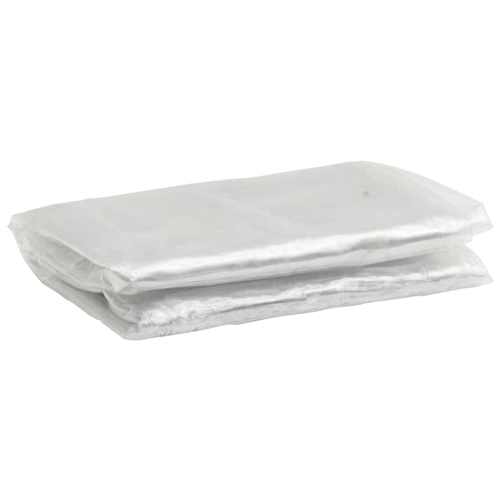 Clear Tarpaulin with Eyelets 1x2 m PVC