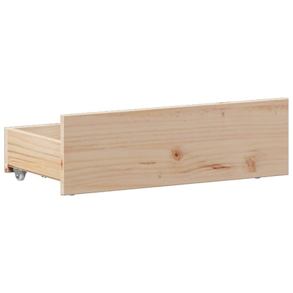 Bookcase Bed without Mattress 75x190 cm Small Single Solid Wood Pine