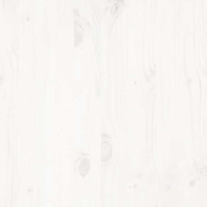 Bed Frame without Mattress White 160x200 cm Solid Wood Pine