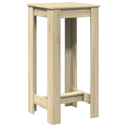 Bar Table Sonoma Oak 51x50x103,5 cm Engineered Wood