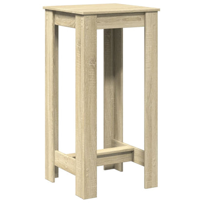 Bar Table Sonoma Oak 51x50x103,5 cm Engineered Wood