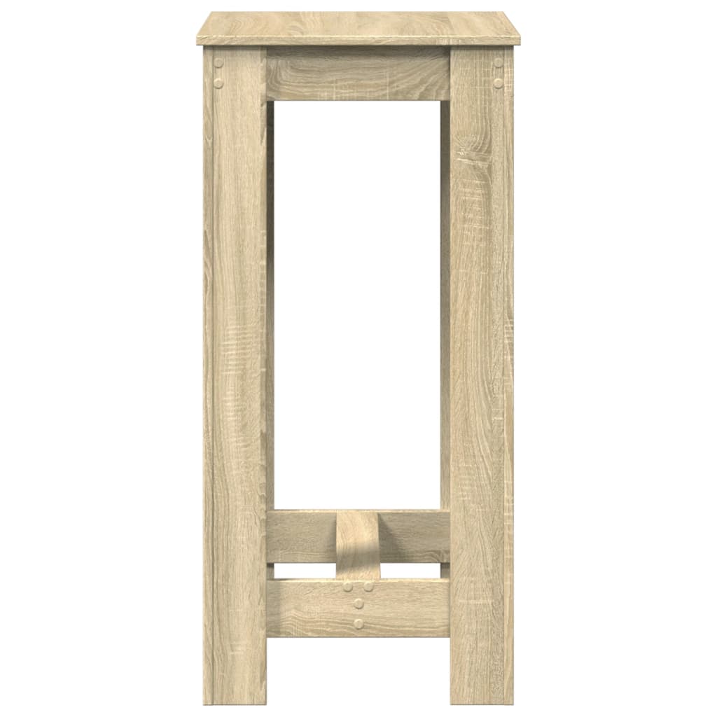 Bar Table Sonoma Oak 51x50x103,5 cm Engineered Wood
