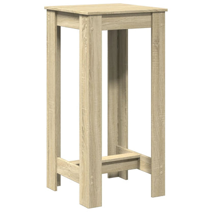 Bar Table Sonoma Oak 51x50x103,5 cm Engineered Wood