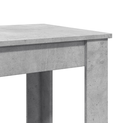Bar Table Concrete Grey 51x50x103,5 cm Engineered Wood