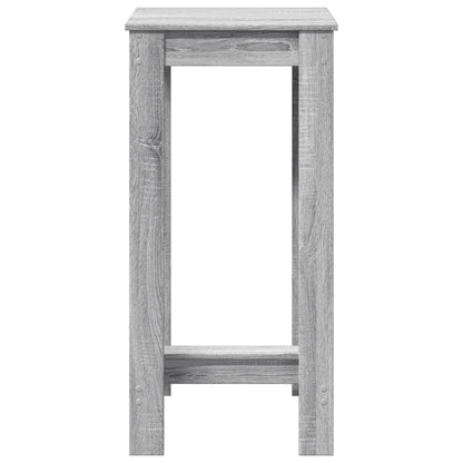 Bar Table Grey Sonoma 51x50x103,5 cm Engineered Wood