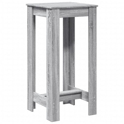 Bar Table Grey Sonoma 51x50x103,5 cm Engineered Wood