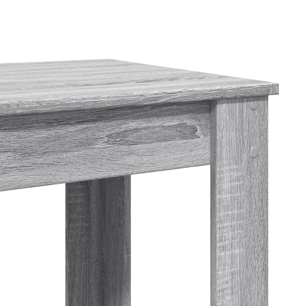 Bar Table Grey Sonoma 51x50x103,5 cm Engineered Wood