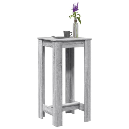 Bar Table Grey Sonoma 51x50x103,5 cm Engineered Wood