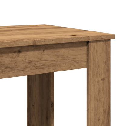 Bar Table Artisan Oak 51x50x103.5 cm Engineered Wood