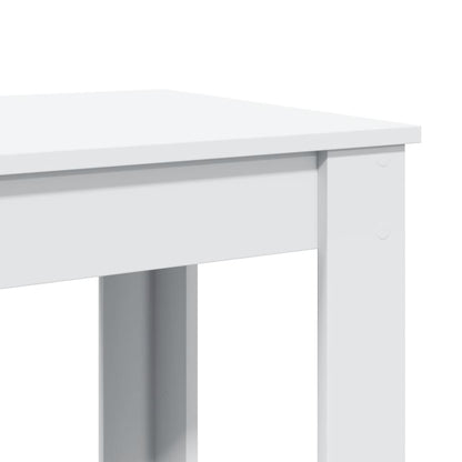 Bar Table White 102x50x103,5 cm Engineered Wood