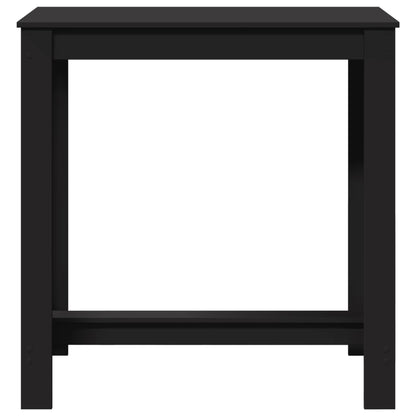 Bar Table Black 102x50x103,5 cm Engineered Wood