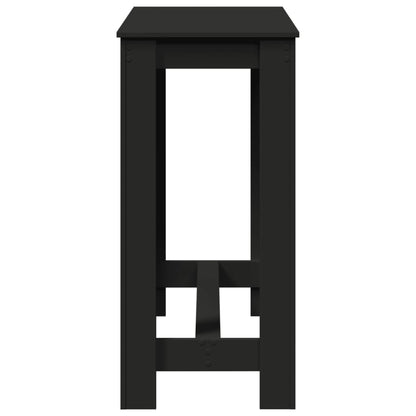 Bar Table Black 102x50x103,5 cm Engineered Wood