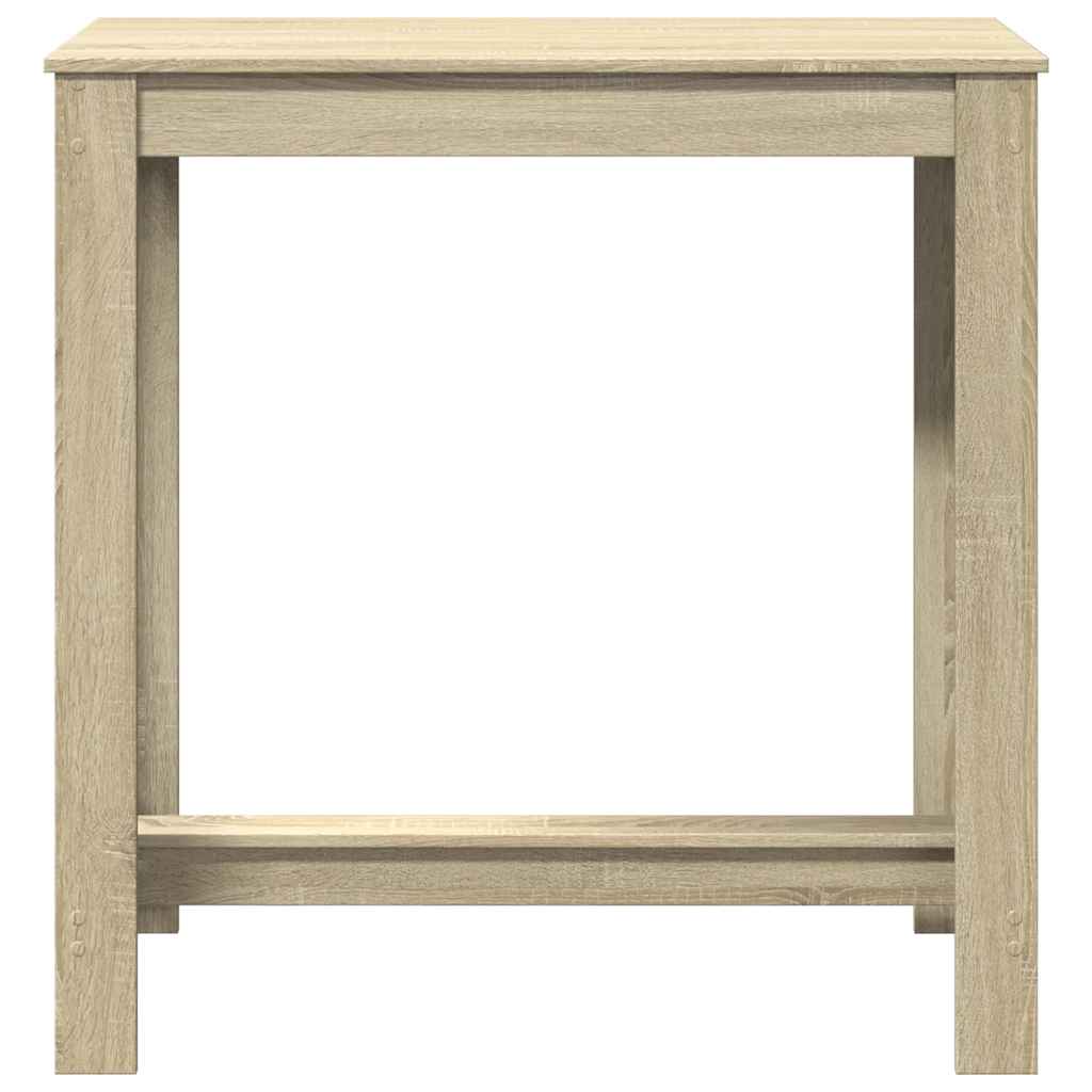 Bar Table Sonoma Oak 102x50x103,5 cm Engineered Wood