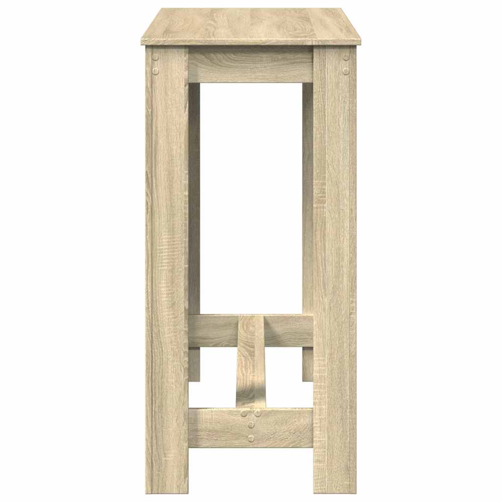 Bar Table Sonoma Oak 102x50x103,5 cm Engineered Wood