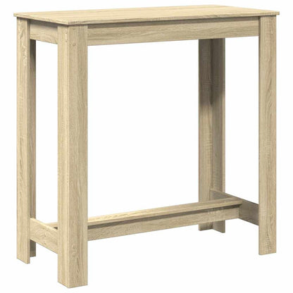 Bar Table Sonoma Oak 102x50x103,5 cm Engineered Wood