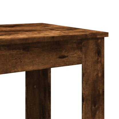 Bar Table Smoked Oak 102x50x103,5 cm Engineered Wood