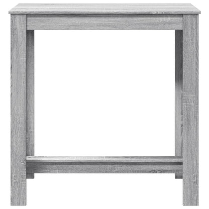 Bar Table Grey Sonoma 102x50x103,5 cm Engineered Wood