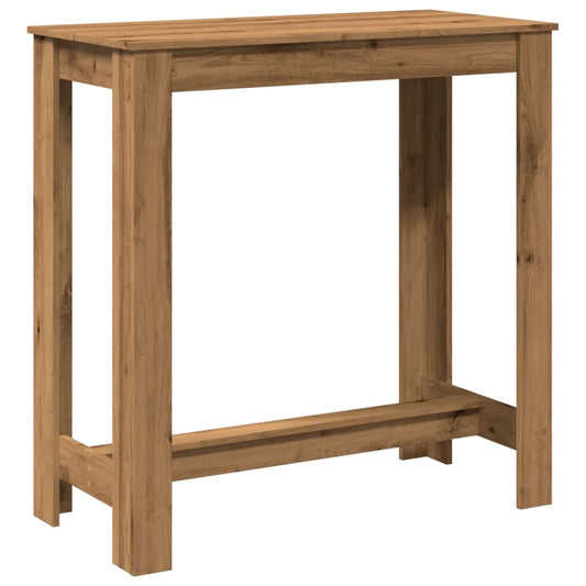 Bar Table Artisan Oak 102x50x103,5 cm Engineered Wood