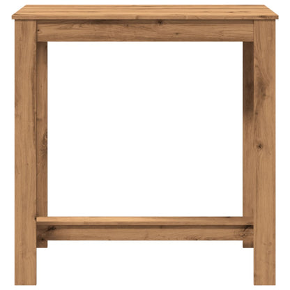 Bar Table Artisan Oak 102x50x103,5 cm Engineered Wood
