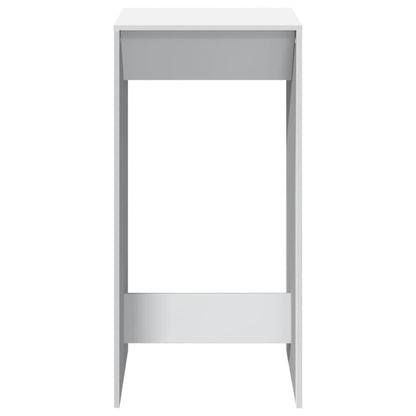 Bar Table White 51x50x103,5 cm Engineered Wood