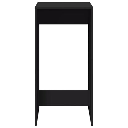 Bar Table Black 51x50x103,5 cm Engineered Wood