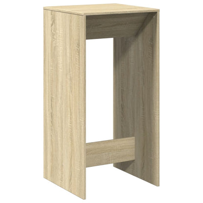 Bar Table Sonoma Oak 51x50x103,5 cm Engineered Wood