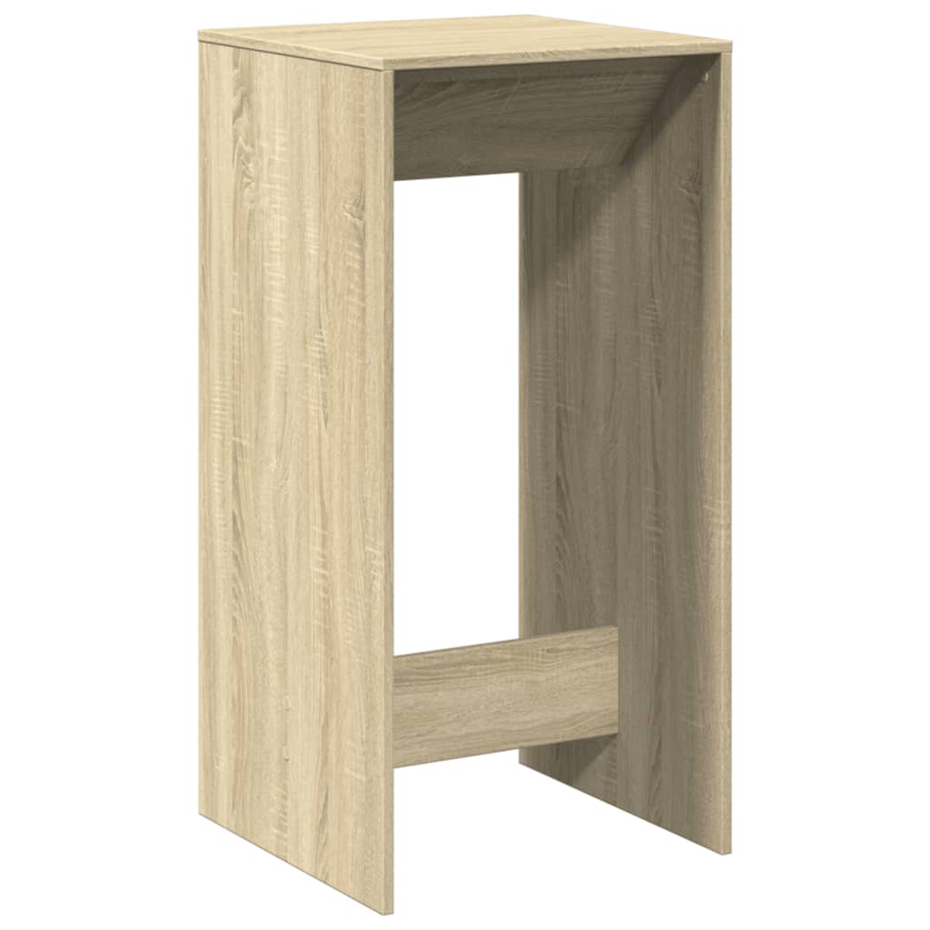Bar Table Sonoma Oak 51x50x103,5 cm Engineered Wood