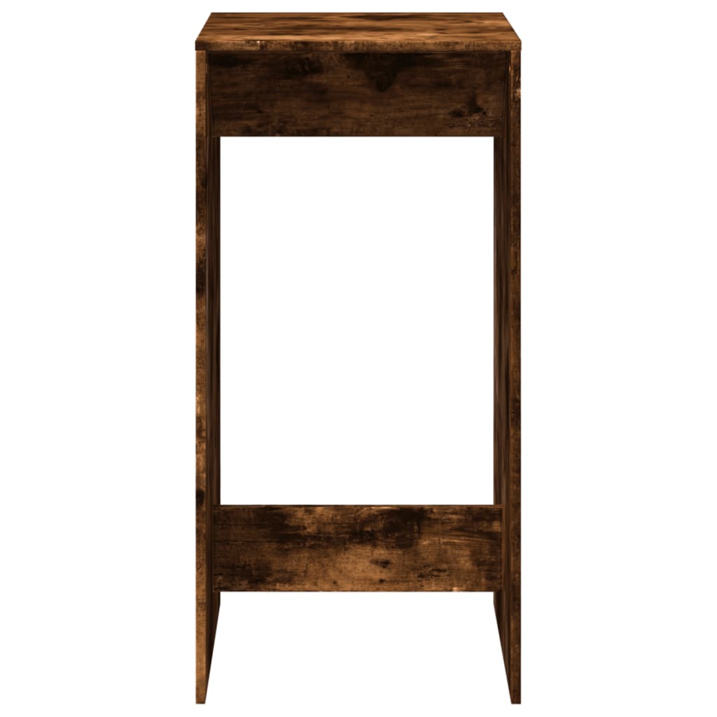 Bar Table Smoked Oak 51x50x103,5 cm Engineered Wood