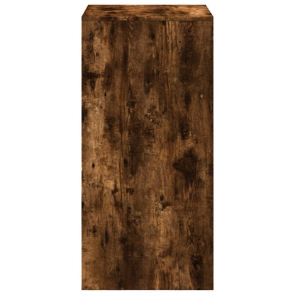 Bar Table Smoked Oak 51x50x103,5 cm Engineered Wood