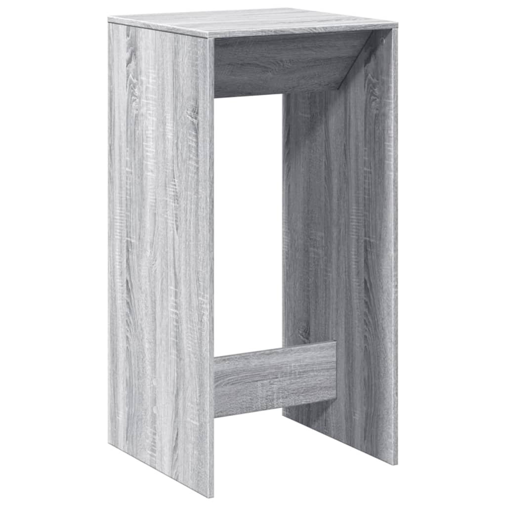 Bar Table Grey Sonoma 51x50x103,5 cm Engineered Wood