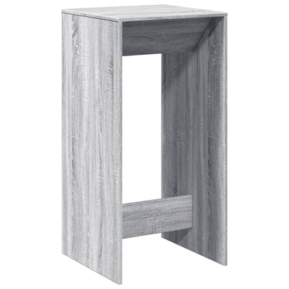 Bar Table Grey Sonoma 51x50x103,5 cm Engineered Wood
