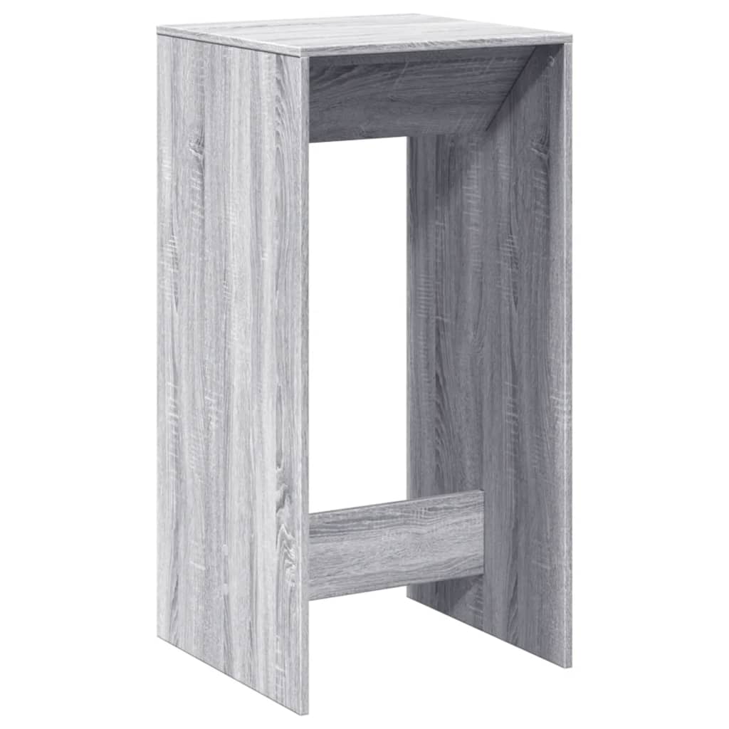 Bar Table Grey Sonoma 51x50x103,5 cm Engineered Wood