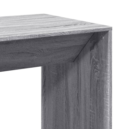 Bar Table Grey Sonoma 51x50x103,5 cm Engineered Wood