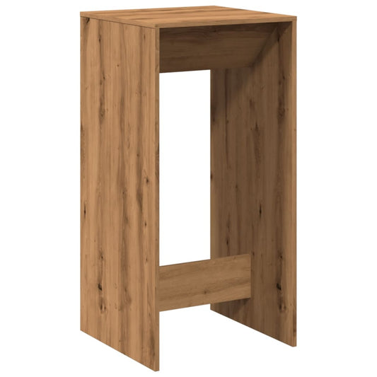 Bar Table Artisan Oak 51x50x103,5 cm Engineered Wood