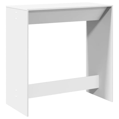 Bar Table White 102x50x103,5 cm Engineered Wood
