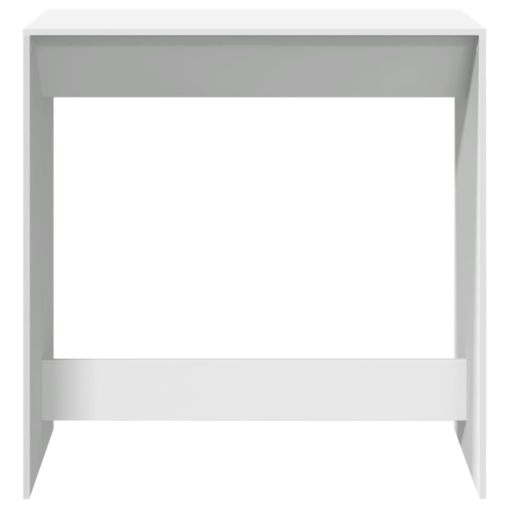 Bar Table White 102x50x103,5 cm Engineered Wood