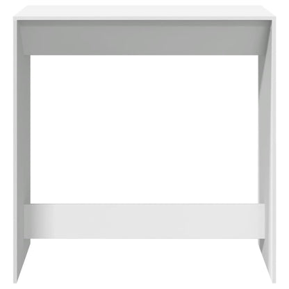 Bar Table White 102x50x103,5 cm Engineered Wood