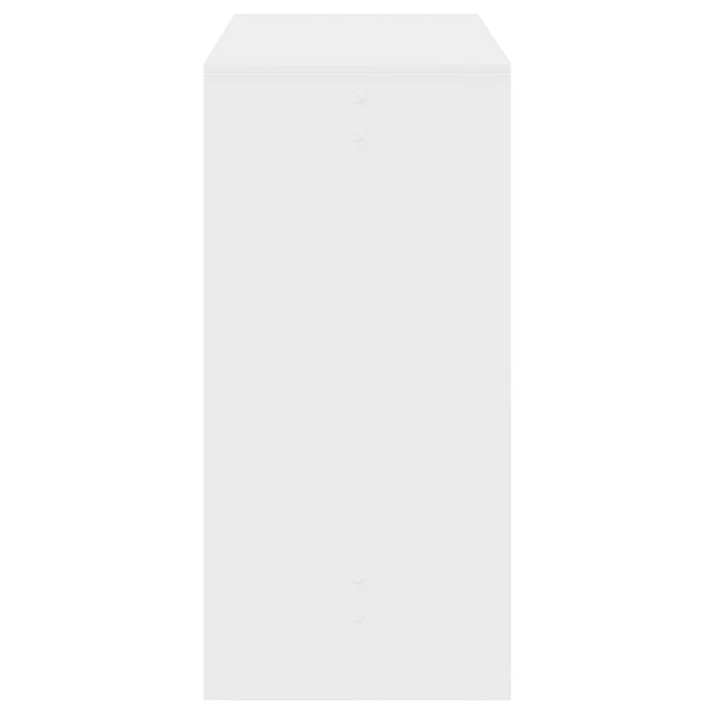 Bar Table White 102x50x103,5 cm Engineered Wood