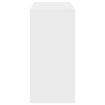 Bar Table White 102x50x103,5 cm Engineered Wood