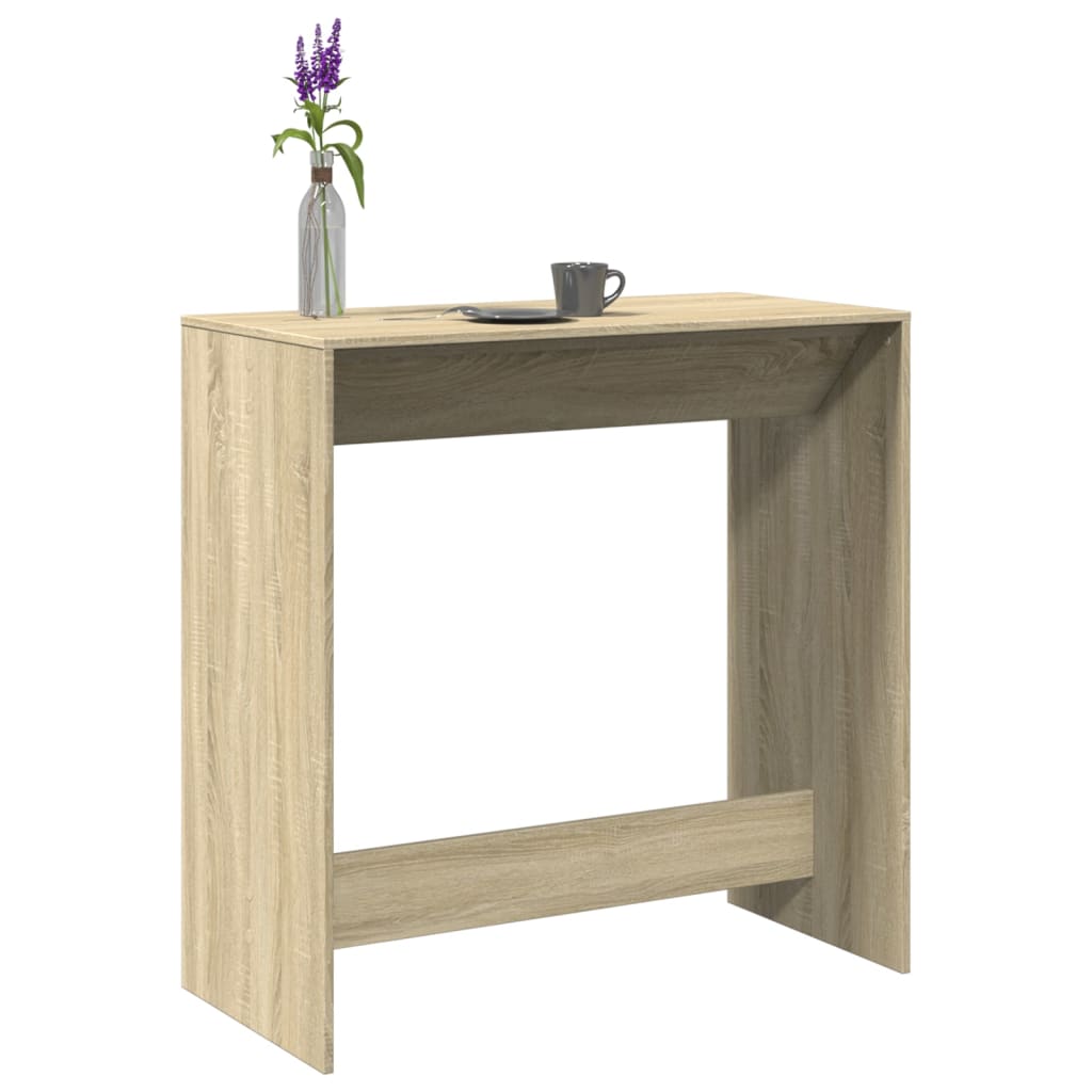 Bar Table Sonoma Oak 102x50x103,5 cm Engineered Wood