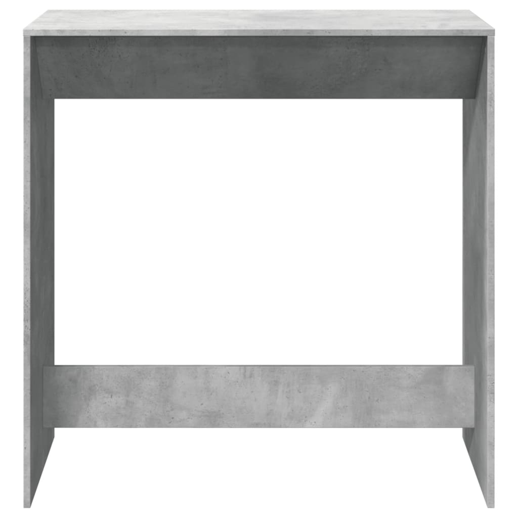 Bar Table Concrete Grey 102x50x103,5 cm Engineered Wood